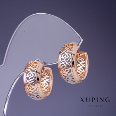 Сережки Позолота та Родій Xuping jewelry